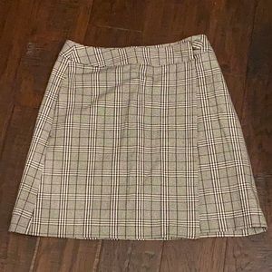 Plaid Skirt